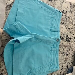 Ralph Lauren Blue Bermuda Shorts Lightweight Cotton